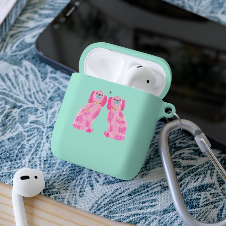 Pink Staffies AirPods and AirPods Pro Case Cover