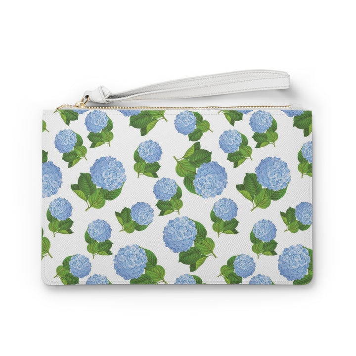 Blue Hydrangea Clutch Bag