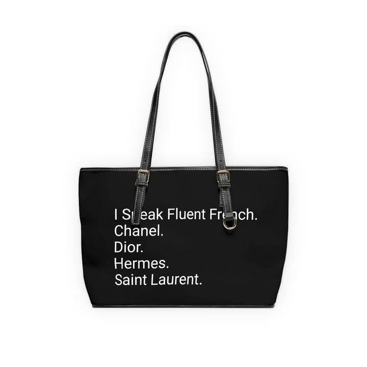 Fluent French Tote Bag