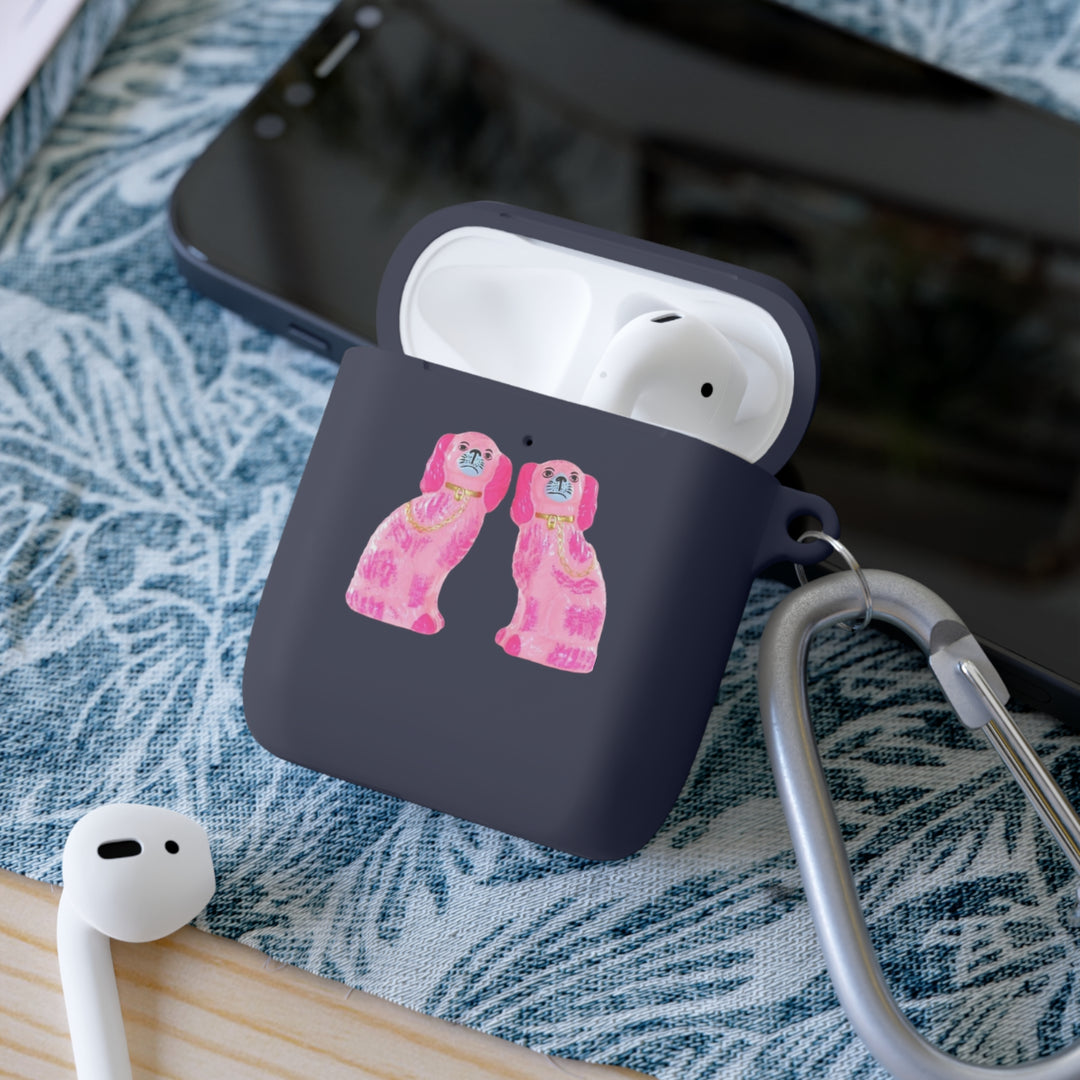 Pink Staffies AirPods and AirPods Pro Case Cover