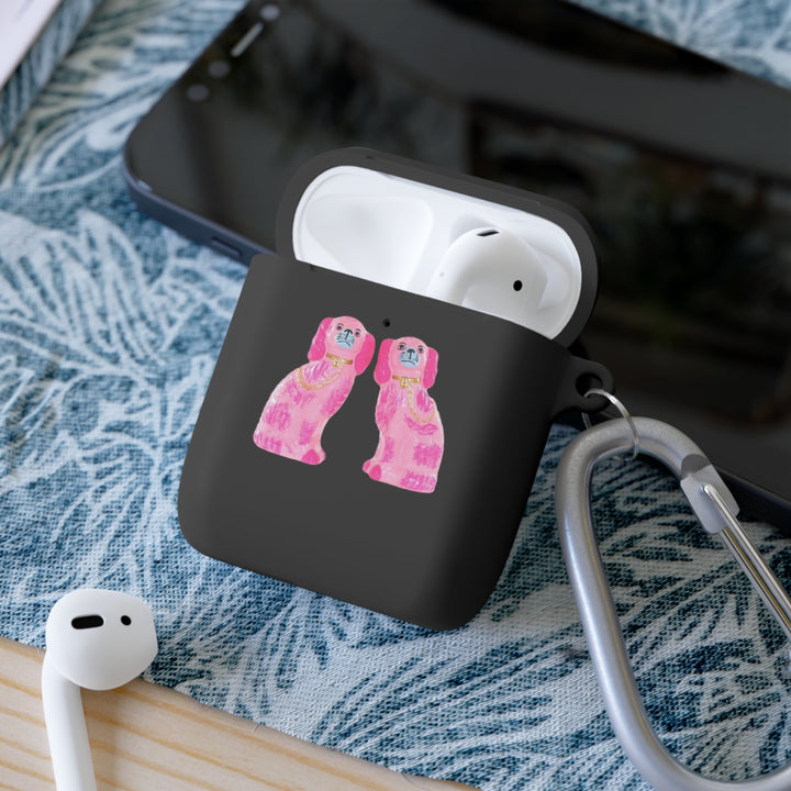 Pink Staffies AirPods and AirPods Pro Case Cover