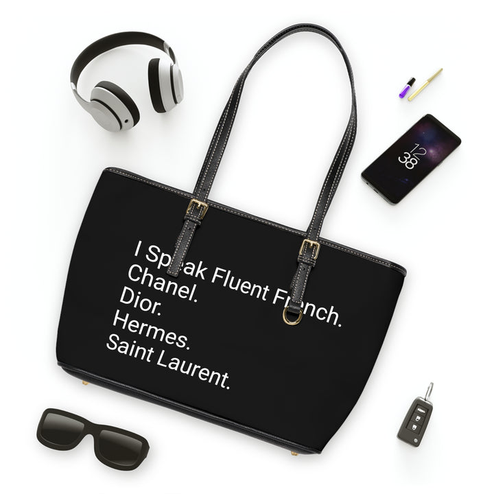 Fluent French Tote Bag