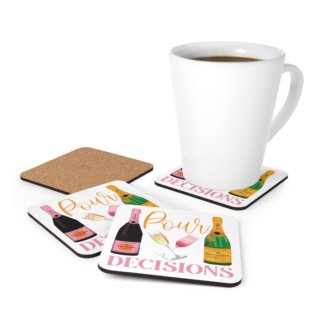 Pour Decision Coaster Set