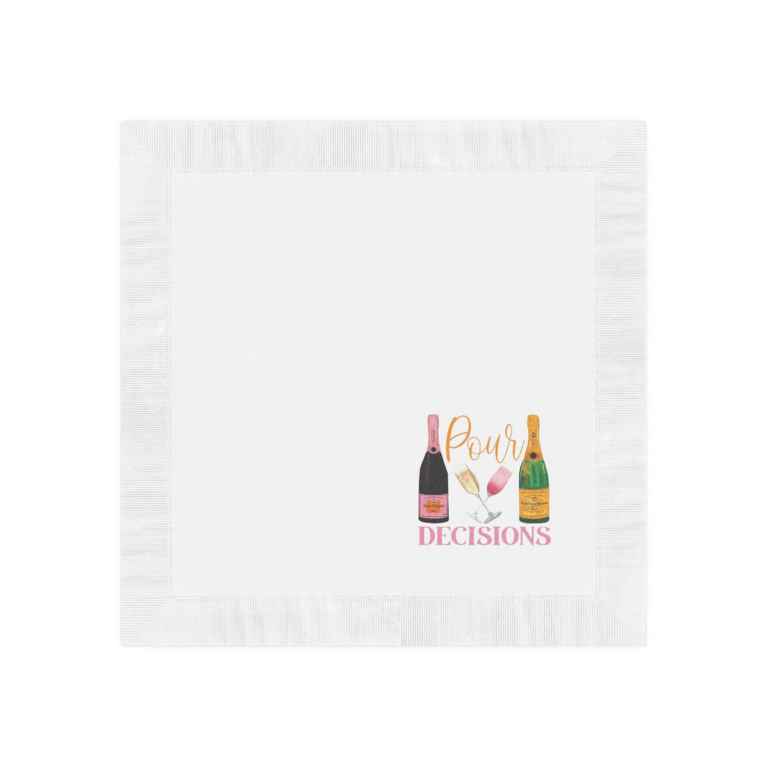 White Coined Napkins