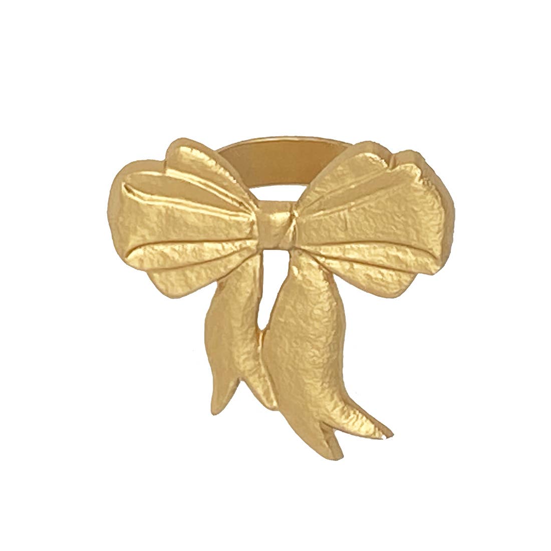 Color Block Bow Napkin Ring (12pk)